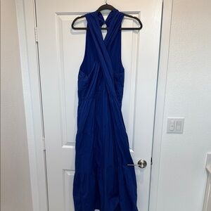 Cotton twist top Blue Women's Dress